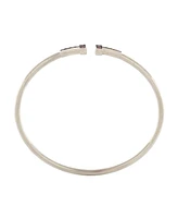 Pre-Owned Tiffany & Co. T Wire Bracelet 18K White Gold with Rubies