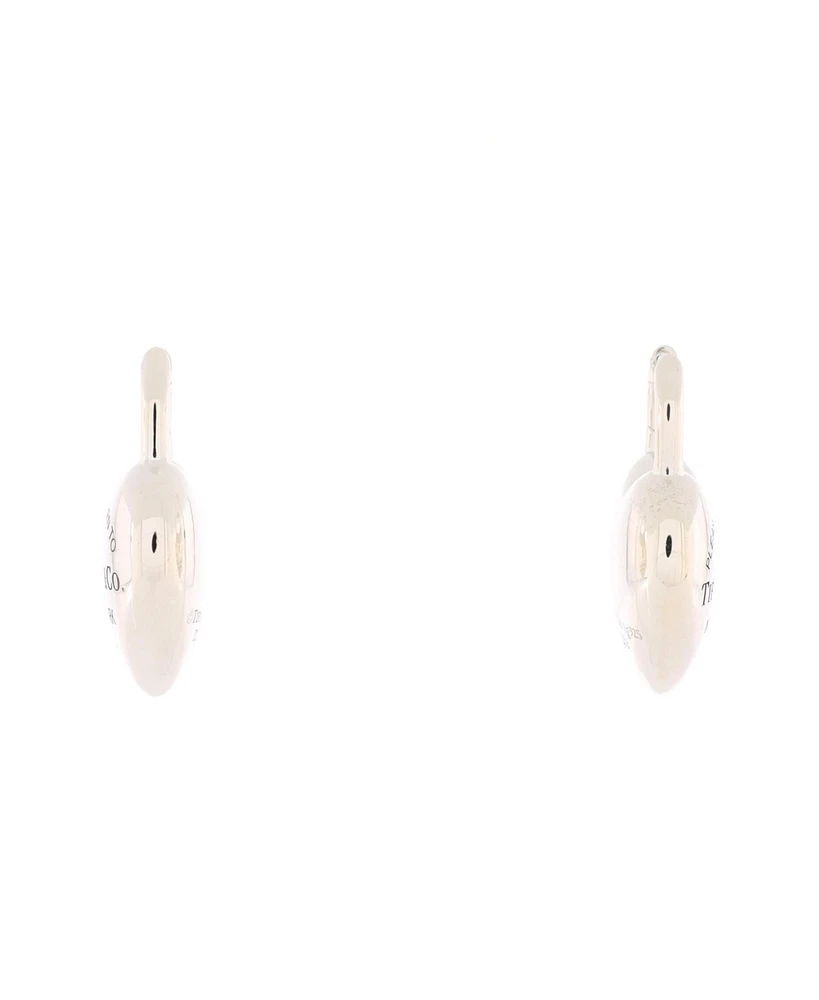 Pre-Owned Tiffany & Co. Return to Tiffany Full Heart Earrings Sterling Silver
