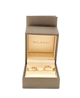 Pre-Owned Bvlgari Small Serpenti Viper Hoop Earrings 18K Rose Gold