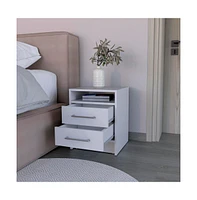 Nightstand Cartiz, Two Drawers, Finish