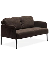 Modern 2-Seater Sofa, Comfy Loveseat for Small Spaces