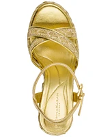 Donna Karan New York Women's Yalinda Ankle Strap Sandals