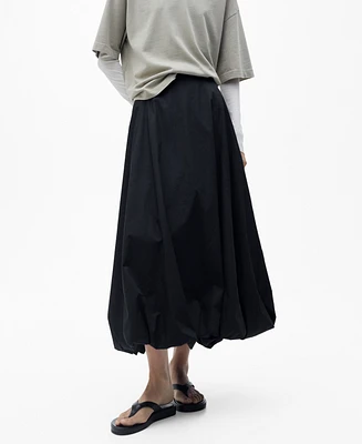 Mango Women's Puffed Hem Flared Skirts