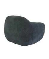 Comfy Bean Bag Chair with Armrest and Memory Foam Filler