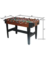 4ft Foosball Table, Perfect for Family Fun