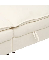 Mira Modular 4-Piece Sofa: Customizable, Comfortable, Storage-Equipped