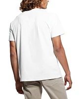 Guess Men's Short Sleeve Tiger Graphic Crewneck T-Shirt