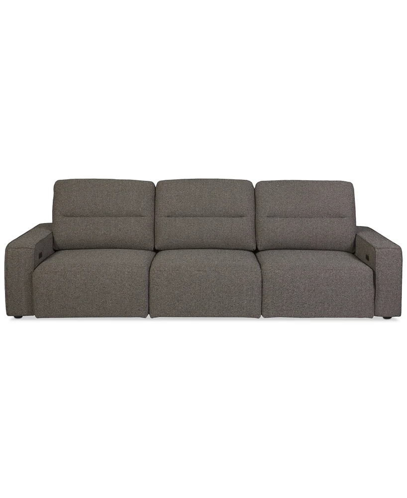 Frandlyn 3pc Fabric Power Sliding Sofa, Exclusively at Macy's