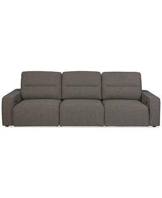 Frandlyn 3pc Fabric Power Sliding Sofa, Exclusively at Macy's