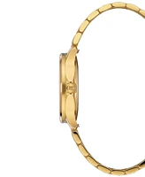 Certina Women's Swiss Ds-8 Gold-Tone Stainless Steel Bracelet Watch 31mm