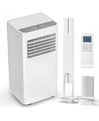 Cowsar Portable Air Conditioner 10000 Btu (Ashrae), 3-in-1 Modes Ac Cools Up to 450 Sq. Ft., Sleep Mode, Rc, Led Display, 24H Timer, Ac Unit with Wind