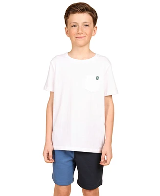 B By Brooks Brothers Big Boys Colorblock French Terry Shorts