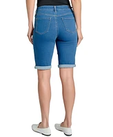 Jones New York Petite Lexington Bermuda Jean Shorts