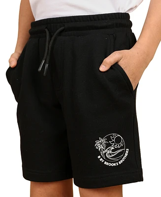B By Brooks Brothers Big Boys French Terry Shorts