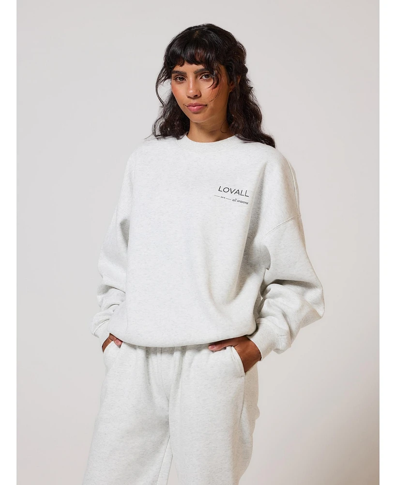 Lovall Women's All Szn Oversized Sweatshirt