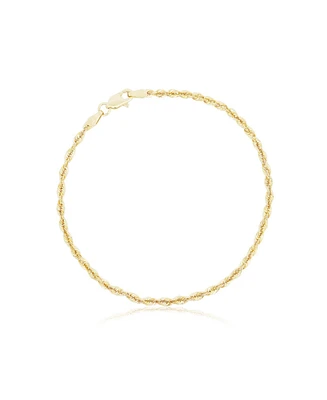 The Lovery Rope Chain Bracelet 1.9 millimeters 8 inches