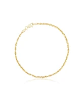 The Lovery Rope Chain Bracelet 1.9 millimeters 8 inches
