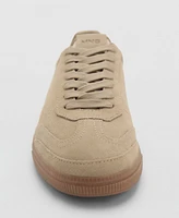 Mango Women's Suede Sneakers