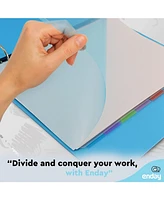 Binder Dividers with Tabs, Dividers for 3 Ring Binder Standard Index Folder Dividers