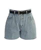 Jluxlabel Women's Denim Jourdan Shorts