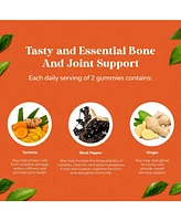Turmeric Curcumin Gummies | Immune Booster Turmeric Gummies | for Joint Support and Advanced Skin Care | Peach Flavor | 60ct