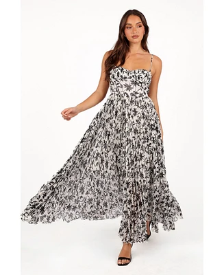 Petal and Pup Women's Achanti Pleated Maxi Dress
