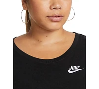 Nike Plus Active Sportswear Club Essentials Short-Sleeve T-Shirt
