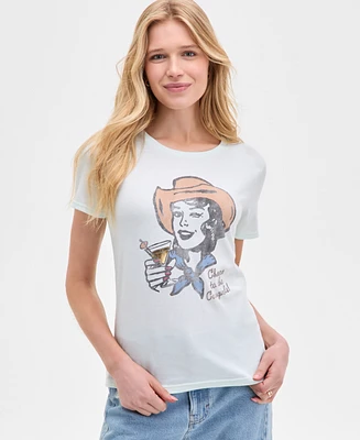 Lucky Brand Women's Cheers To The Cowgirls T-Shirt