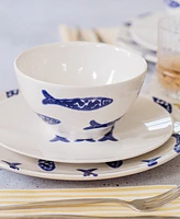 Vietri Santorini Minnows Cereal Bowl