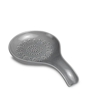 Euro Ceramica Fez Spoon Rest, Set of 2