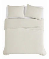 Brooklyn Loom Woven Texture 3-Pc. Comforter Set