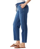 Gloria Vanderbilt Petite Anya Tapered Drawstring Pants
