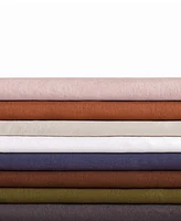 Brookyln Loom Flax Linen 3-Pc. Duvet Cover Set