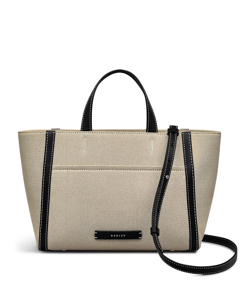 Radley London Oak Street Canvas Large Zip Top Grab Bag