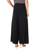 CeCe Women's High-Rise Side-Overlap Self-Tie Pants