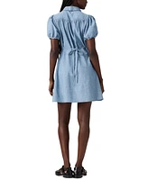 Levi's Women's Cotton Lea Button-Front Mini Dress
