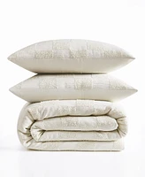 Truly Soft Textured Checkered -Pc. Comforter Set