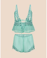 Adore Me Women's Tammy Cami & Shorts Set Lingerie