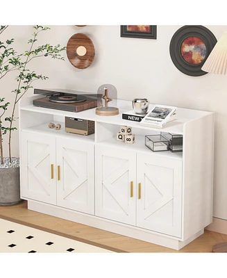 Dresser cabinet, barcabinet, Buffet Sideboard Storage Cabinet, Buffet Server Console Tablestorge cabinetsolid, for Dining Room, Living Room, KitchenHa