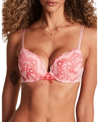 Adore Me Women's Sydnie Push Up Plunge Bra