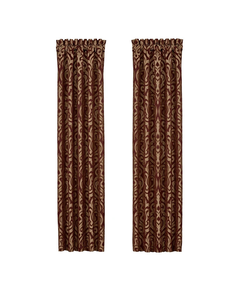 J Queen New York Renzo Window Panel Pair