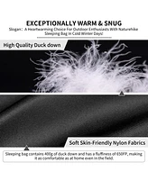 Naturehike Ultralight Down Sleeping Bag, 650FP, 3-4 Season, Adults, 32-42, Waterproof, Compact, Camping, Hiking