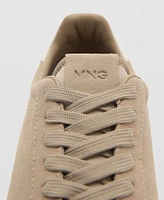 Mango Women's Suede Sneakers