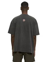 Maui and Sons Men's Compass Pigment Short Sleeve T-shirt