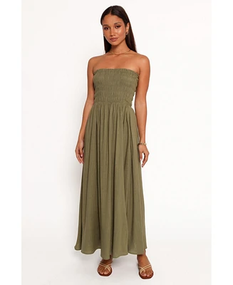 Petal and Pup Women's Linsey Strapless Midi Dress