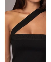 Jluxlabel Women's Ivone Asymmetrical Midi Dress