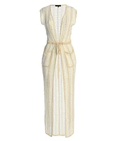 Jluxlabel Women's Marcelle Crochet Maxi Dress