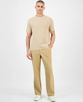 Alfani Men's Short Sleeve Waffle Knit Sweater, Exclusively at Macy's