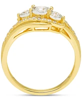 Diamond Ring (1/2 ct. t.w.) in 10k Yellow Gold