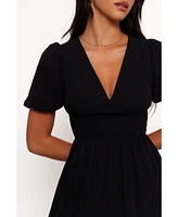 Petal and Pup Women's Ronnie Short Sleeve Midi Dress